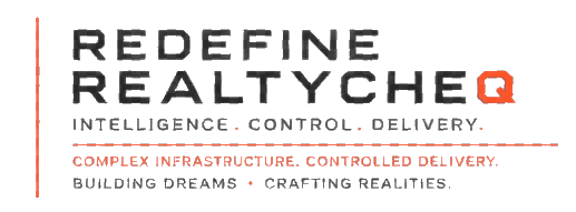 Redefine RealtyCheQ — Intelligence. Control. Delivery. Complex Infrastructure. Controlled Delivery. Building Dreams, Crafting Realities.